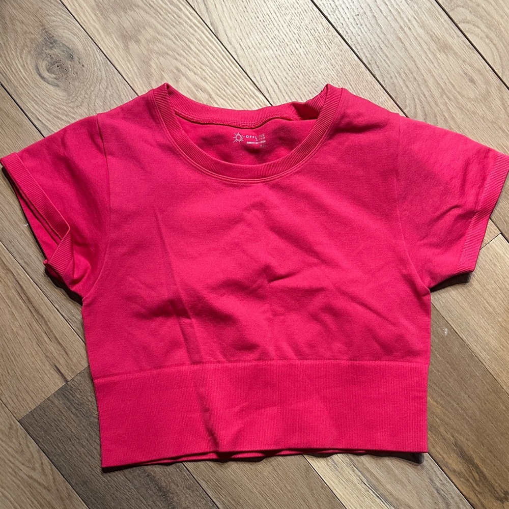 Vibrant Pink Women's Crop Top
